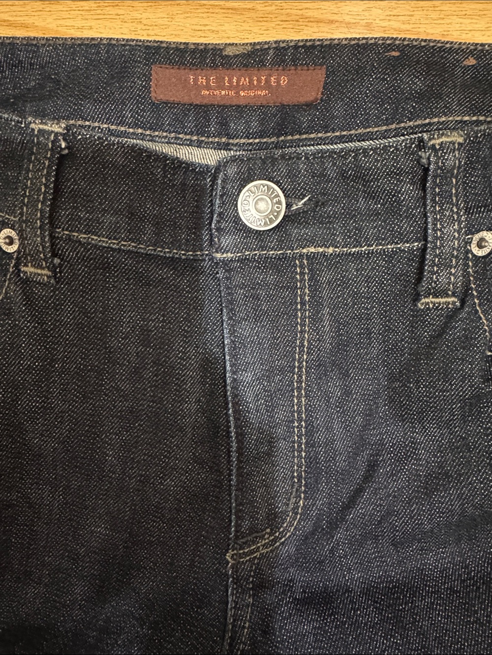 The Limited Women’s Size 8 Vintage Dark Indigo Straight Jeans
